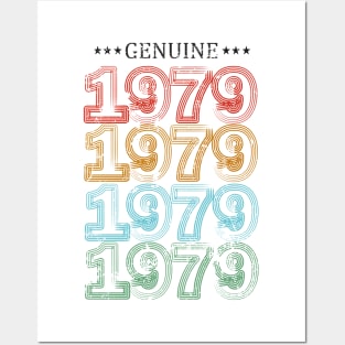 genuine 1979 birthday gift Posters and Art